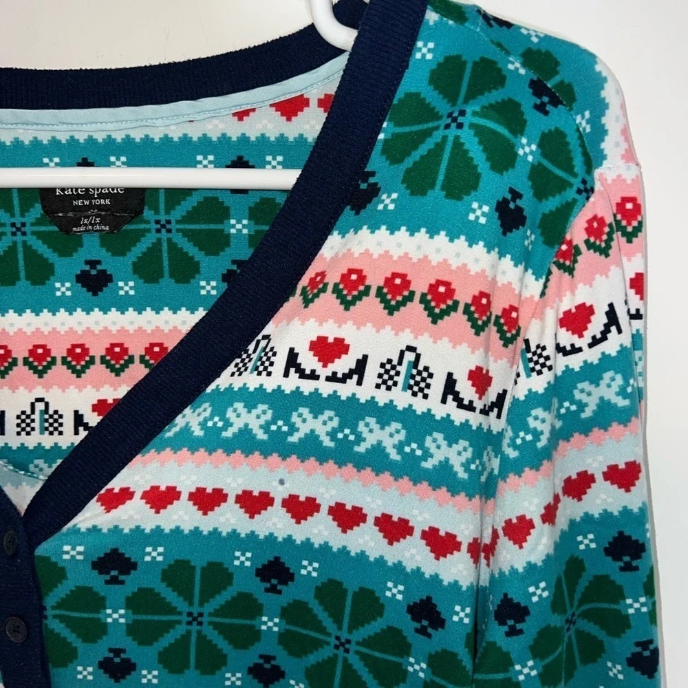 Kate Spade Bushed Cozy Jersey 1X